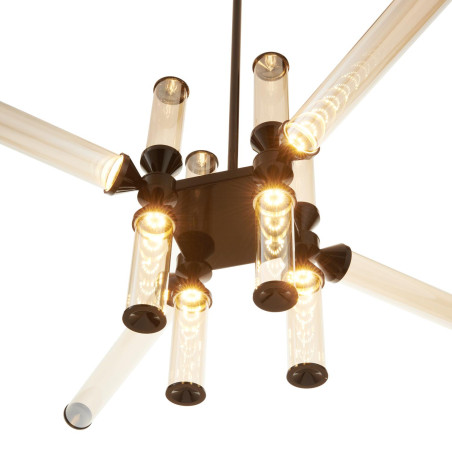 Lampa wisząca QUADRO-12 LED bursztynowa Step Into Design
