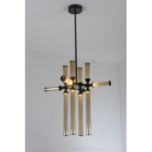 Lampa wisząca QUADRO-12 LED bursztynowa Step Into Design