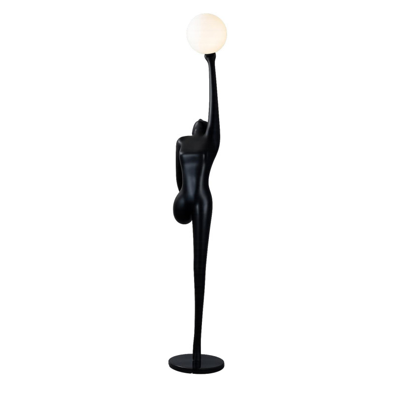 Lampa podłogowa WOMAN BALLERINA czarna 210 cm Step Into Design