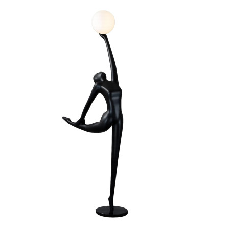 Lampa podłogowa WOMAN BALLERINA czarna 210 cm Step Into Design