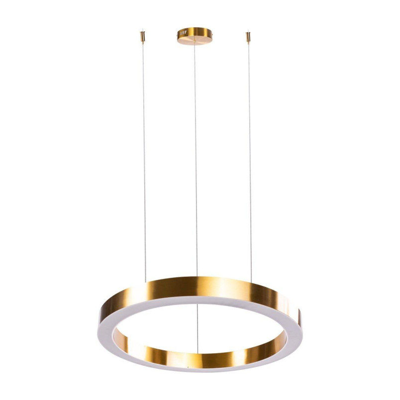 Lampa wisząca CIRCLE 60+80 LED mosiądz na 1 podsufitce Step Into Design