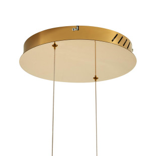 Lampa wisząca CIRCLE 80+80 LED złoty połysk na 1 podsufitce Step Into Design