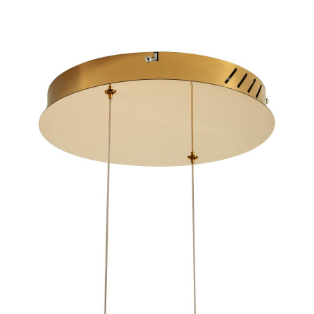 Lampa wisząca CIRCLE 80+80 LED złoty połysk na 1 podsufitce Step Into Design