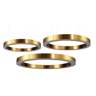 Lampa wisząca CIRCLE 60+60+80 LED mosiądz na 1 podsufitce Step Into Design