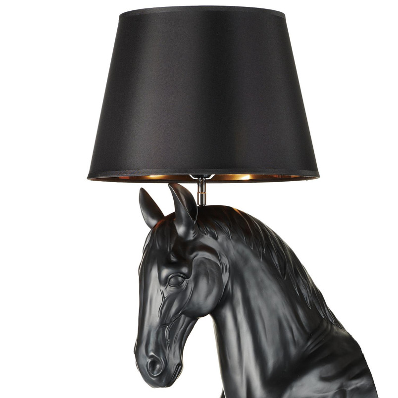 Lampa podłogowa KOŃ /HORSE S czarna Step Into Design