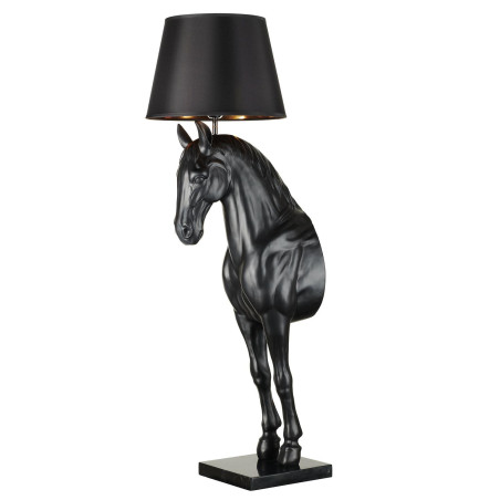 Lampa podłogowa KOŃ /HORSE L czarna Step Into Design