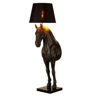 Lampa podłogowa KOŃ /HORSE L czarna Step Into Design