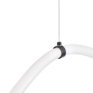 Lampa wisząca SNAKE LED wąż ledowy czarna 300 cm Step Into Design
