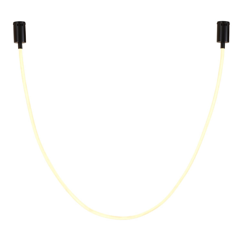 Lampa wisząca SNAKE LED wąż ledowy czarna 300 cm Step Into Design
