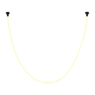 Lampa wisząca SNAKE LED wąż ledowy czarna 300 cm Step Into Design