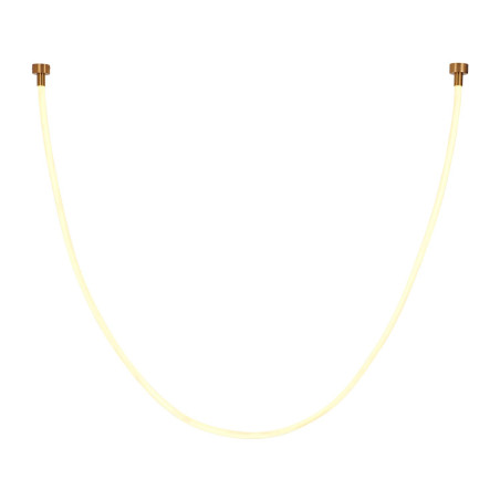 Lampa wisząca SNAKE LED wąż ledowy złota 300 cm Step Into Design