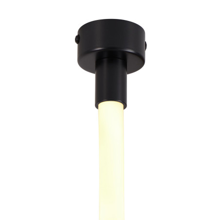 Lampa wisząca SNAKE LED wąż ledowy czarna 400 cm  Step Into Design