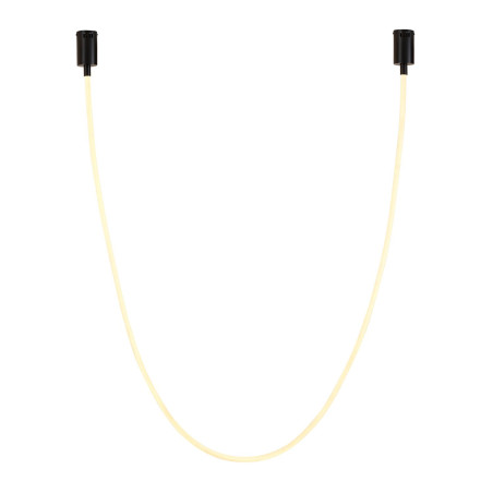 Lampa wisząca SNAKE LED wąż ledowy czarna 400 cm  Step Into Design