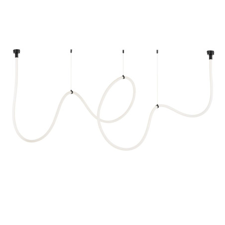 Lampa wisząca SNAKE LED wąż ledowy czarna 500 cm Step Into Design