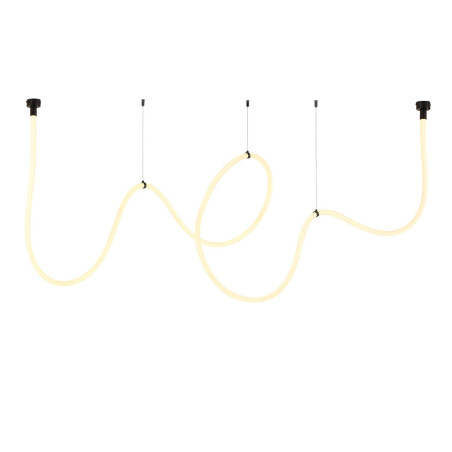 Lampa wisząca SNAKE LED wąż ledowy czarna 500 cm Step Into Design