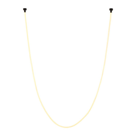 Lampa wisząca SNAKE LED wąż ledowy czarna 500 cm Step Into Design