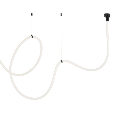 Lampa wisząca SNAKE LED wąż ledowy czarna 500 cm Step Into Design