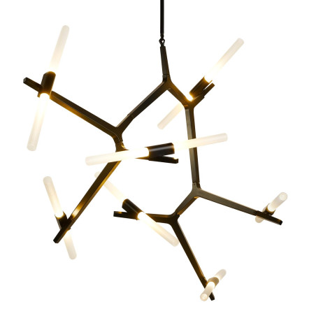 Lampa sufitowa designerska Sticks XIV 120-180cm czarna Step Into Design