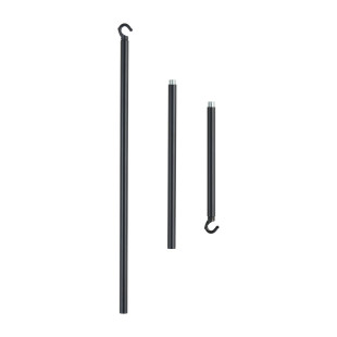 Lampa sufitowa designerska Sticks XIV 120-180cm czarna Step Into Design