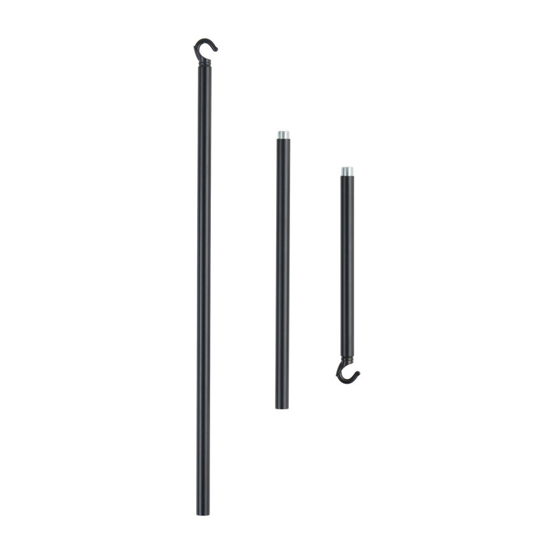 Lampa sufitowa designerska Sticks XIV 120-180cm czarna Step Into Design