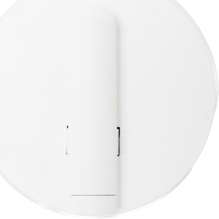 Kinkiet okrągły z reflektorkiem i włącznikami Lux LED biały MaxLight