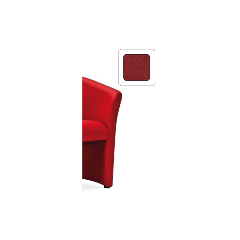 Fotel klubowy czerwony Signal - Stylowy i wygodny