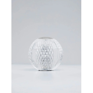 Lampa stołowa kula glamour Diamante LED 3200K 9cm chrom