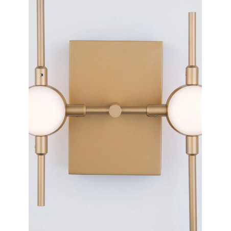 Kinkiet designerski Matter LED 3000K złoty