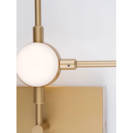 Kinkiet designerski Matter LED 3000K złoty