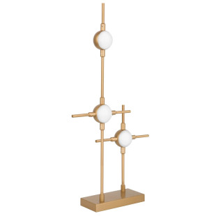 Lampa stołowa designerska Matter LED 3000K 52cm złota