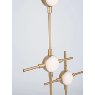 Lampa stołowa designerska Matter LED 3000K 52cm złota