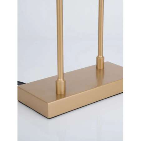 Lampa stołowa designerska Matter LED 3000K 52cm złota