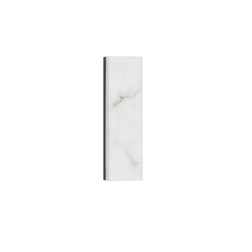 Kinkiet kamienny Doha LED 3000K 32cm czarny / alabaster