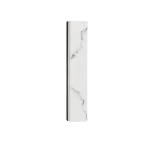 Kinkiet kamienny Doha LED 3000K 49cm czarny / alabaster