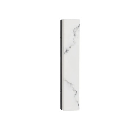 Kinkiet kamienny Doha LED 3000K 49cm czarny / alabaster