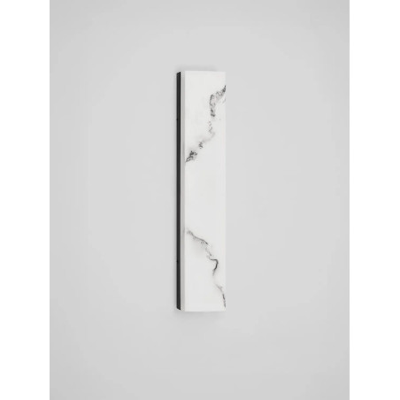 Kinkiet kamienny Doha LED 3000K 49cm czarny / alabaster