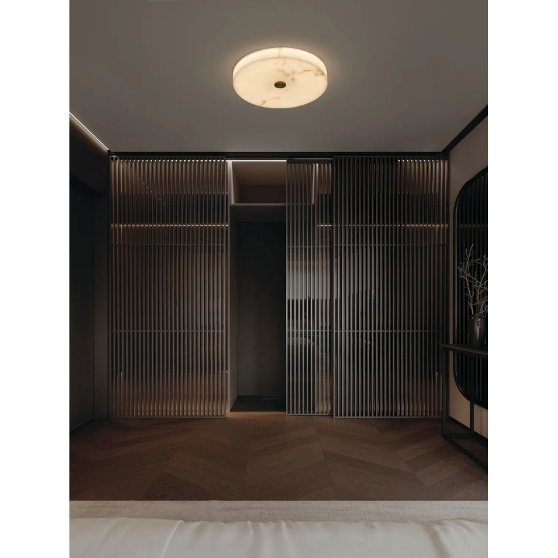 Plafon modern z imitacji alabastru Cucco 40cm LED 3000K