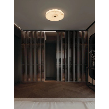 Plafon modern z imitacji alabastru Cucco 40cm LED 3000K