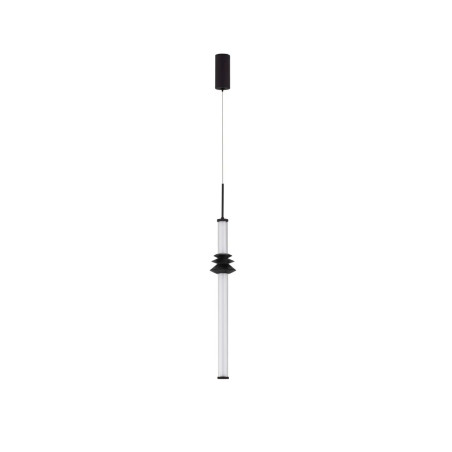 Lampa wisząca designerska Fossetta 8cm LED 3000K czarny / ceramika