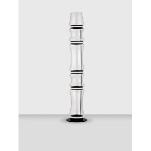 Lampa podłogowa szklana designerska - z dotykowym włącznikiem Rizzuto 157cm LED 3000K