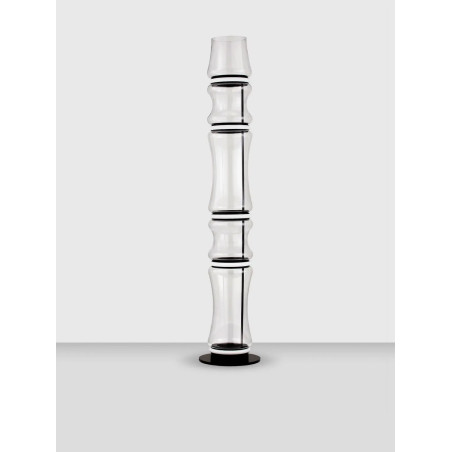Lampa podłogowa szklana designerska - z dotykowym włącznikiem Rizzuto 157cm LED 3000K