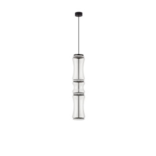 Lampa wisząca szklana designerska - z dotykowym ściemniaczem Rizzuto 21,5cm H113cm LED 3000K