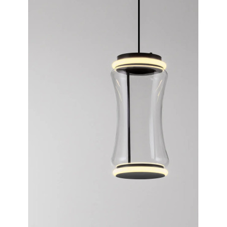 Lampa wisząca szklana designerska - z dotykowym ściemniaczem Rizzuto 21,5cm H50cm LED 3000K