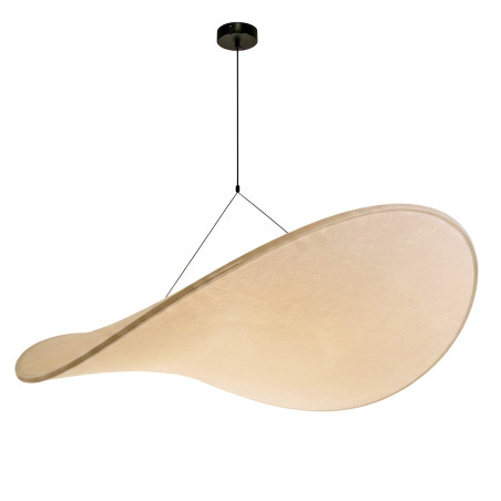 Lampa wisząca Flow 50cm LED | Papier DuPont | Styl Japandi