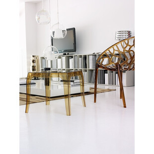Krzesło Siesta Crystal Pomarańczowe - Elegancki Design | [Nazwa Sklepu]