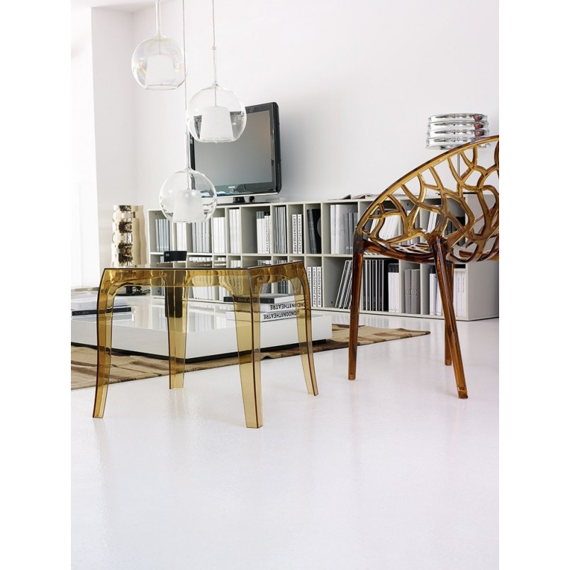 Krzesło Siesta Crystal Pomarańczowe - Elegancki Design | [Nazwa Sklepu]