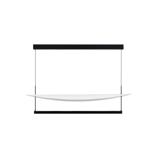 Lampa wisząca designerska Takko LED 2700K 120cm czarno-biała