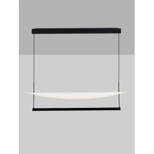Lampa wisząca designerska Takko LED 2700K 120cm czarno-biała