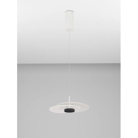 Lampa wisząca designerska Pea 35cm LED 3000K biała