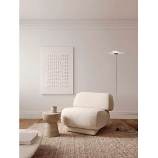 Lampa podłogowa designerska Pea LED 3000K biała